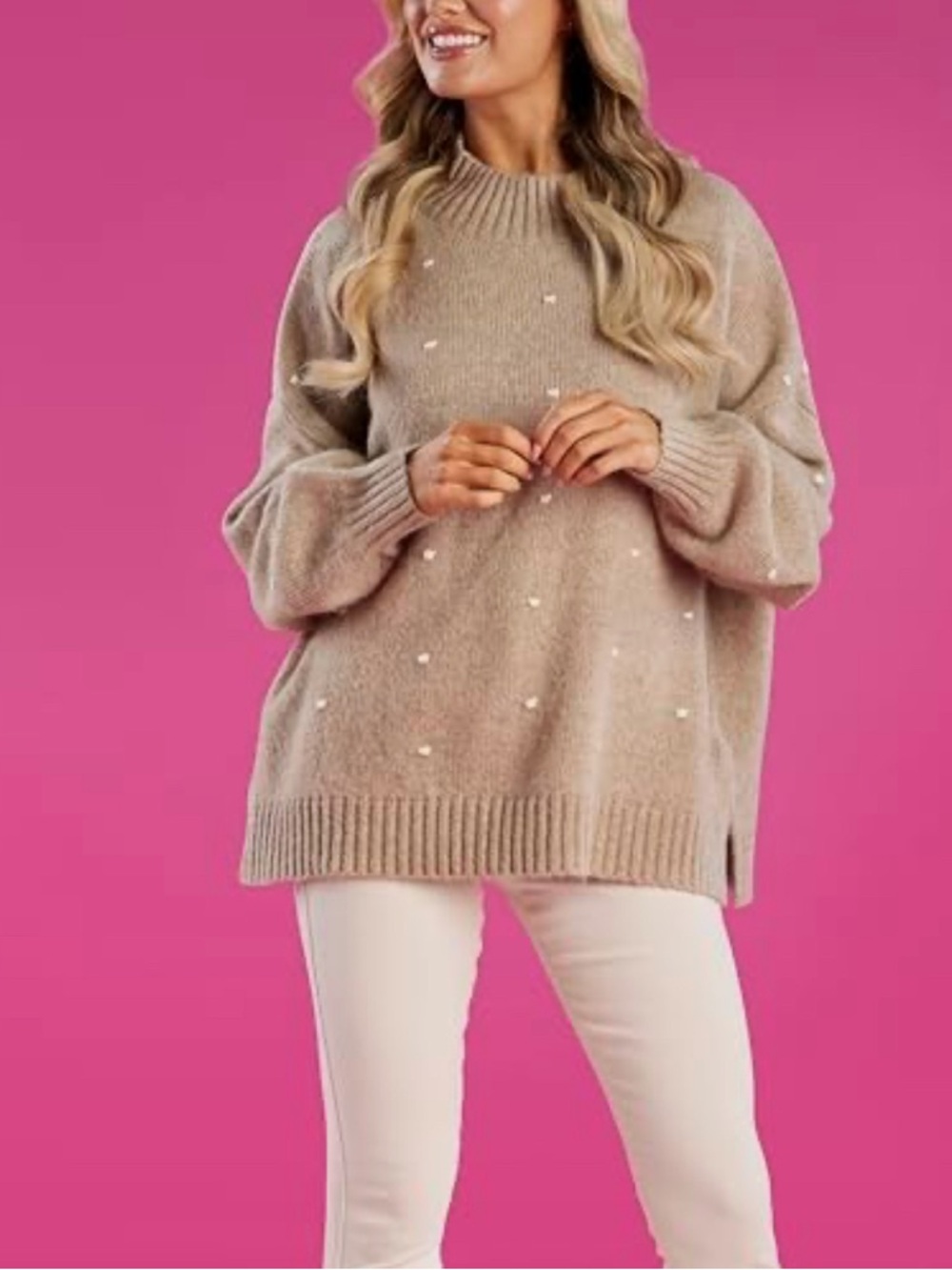 NWT Mud Pie Polka Dot Sweater